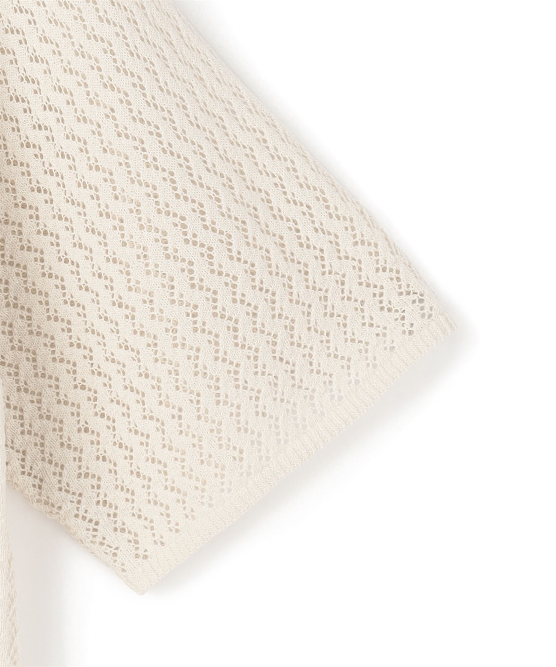 anyfee 【anyfee/プラスサイズ】透かし編みポロニットカーディガン_sub_27