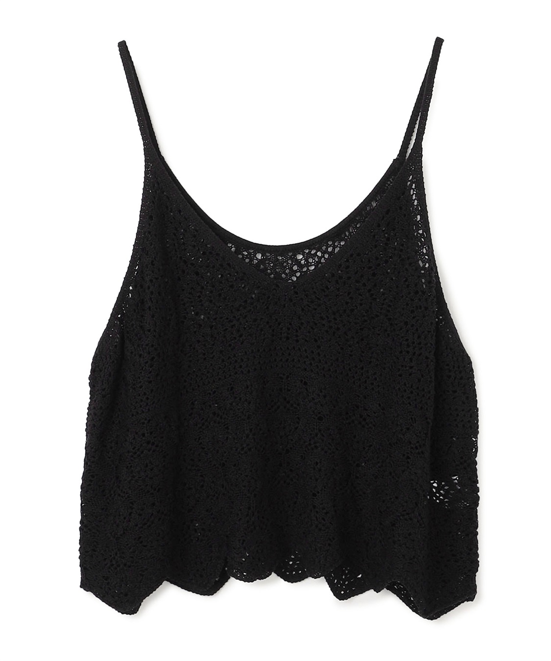 anyfee 【anyfee/プラスサイズ】かぎ針編み風ニットビスチェ_sub_20