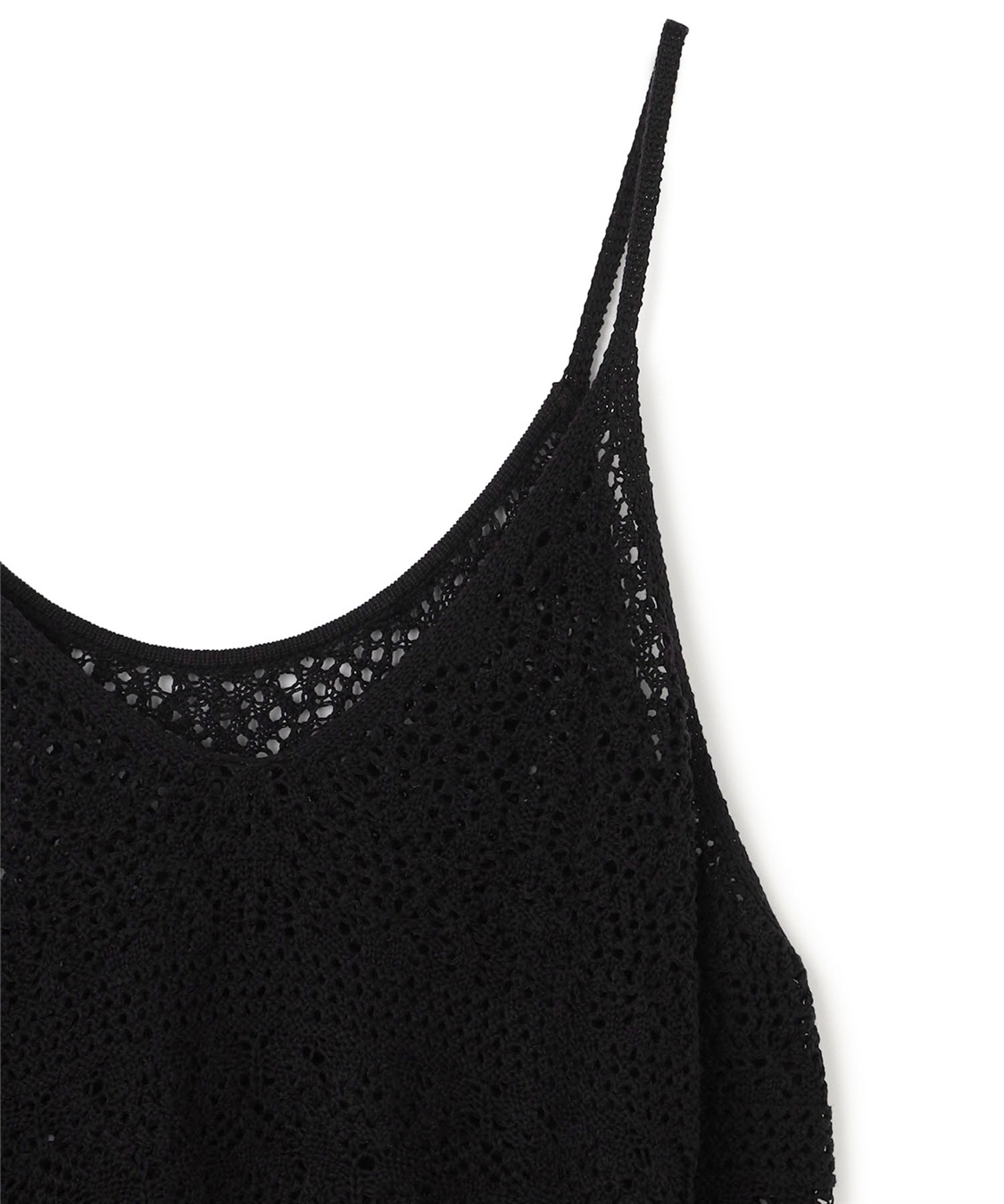 anyfee 【anyfee/プラスサイズ】かぎ針編み風ニットビスチェ_sub_22