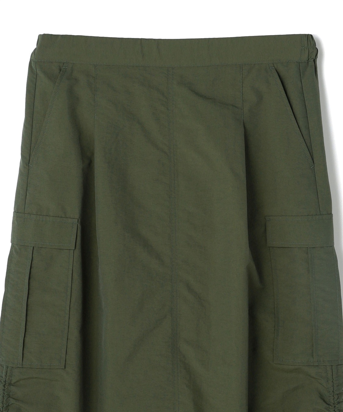 anyfee 【anyfee/プラスサイズ】撥水ドロストカーゴスカート_sub_25