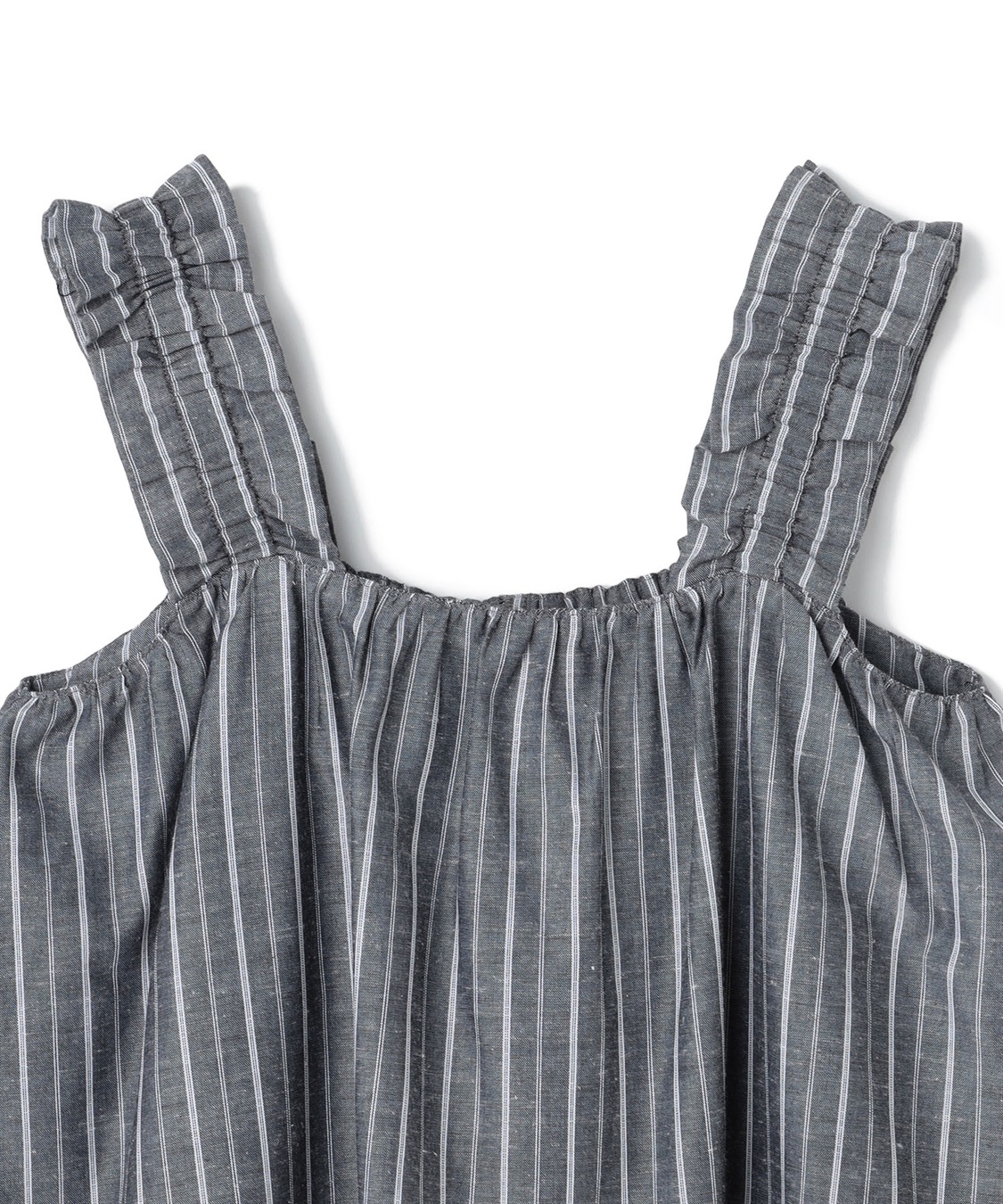 anyfee 【anyfee/プラスサイズ】肩ギャザーフレアキャミブラウス（UVカット・接触冷感）_sub_25