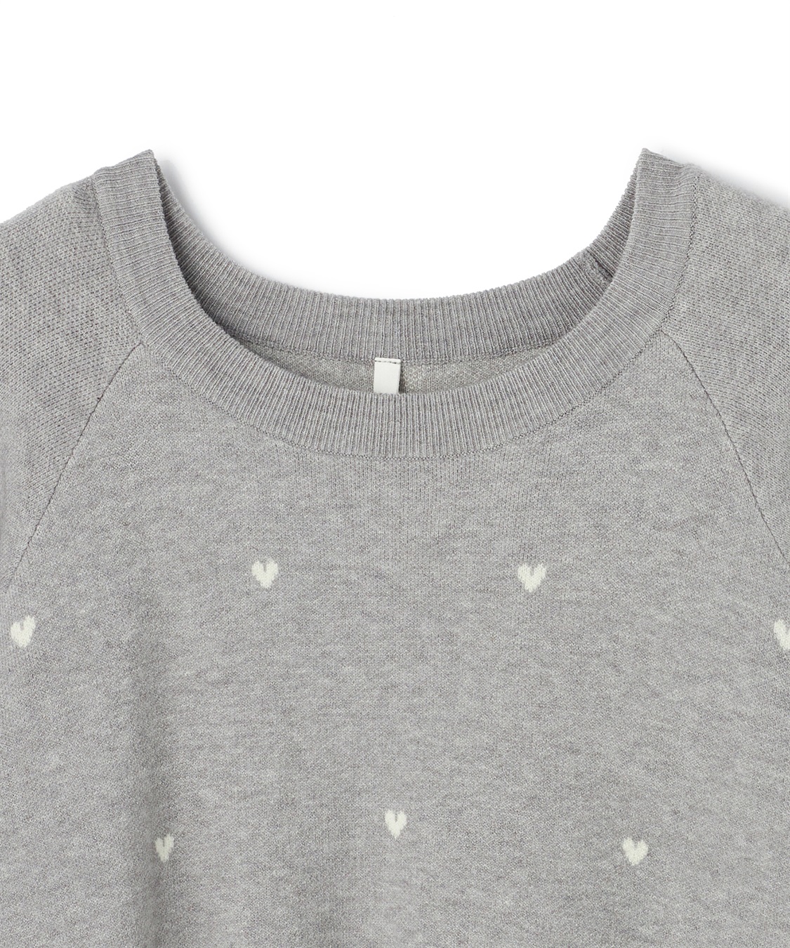 anyfee 【anyfee/大きいサイズ】Wフェイスハート柄ジャガードラグランニット_sub_26