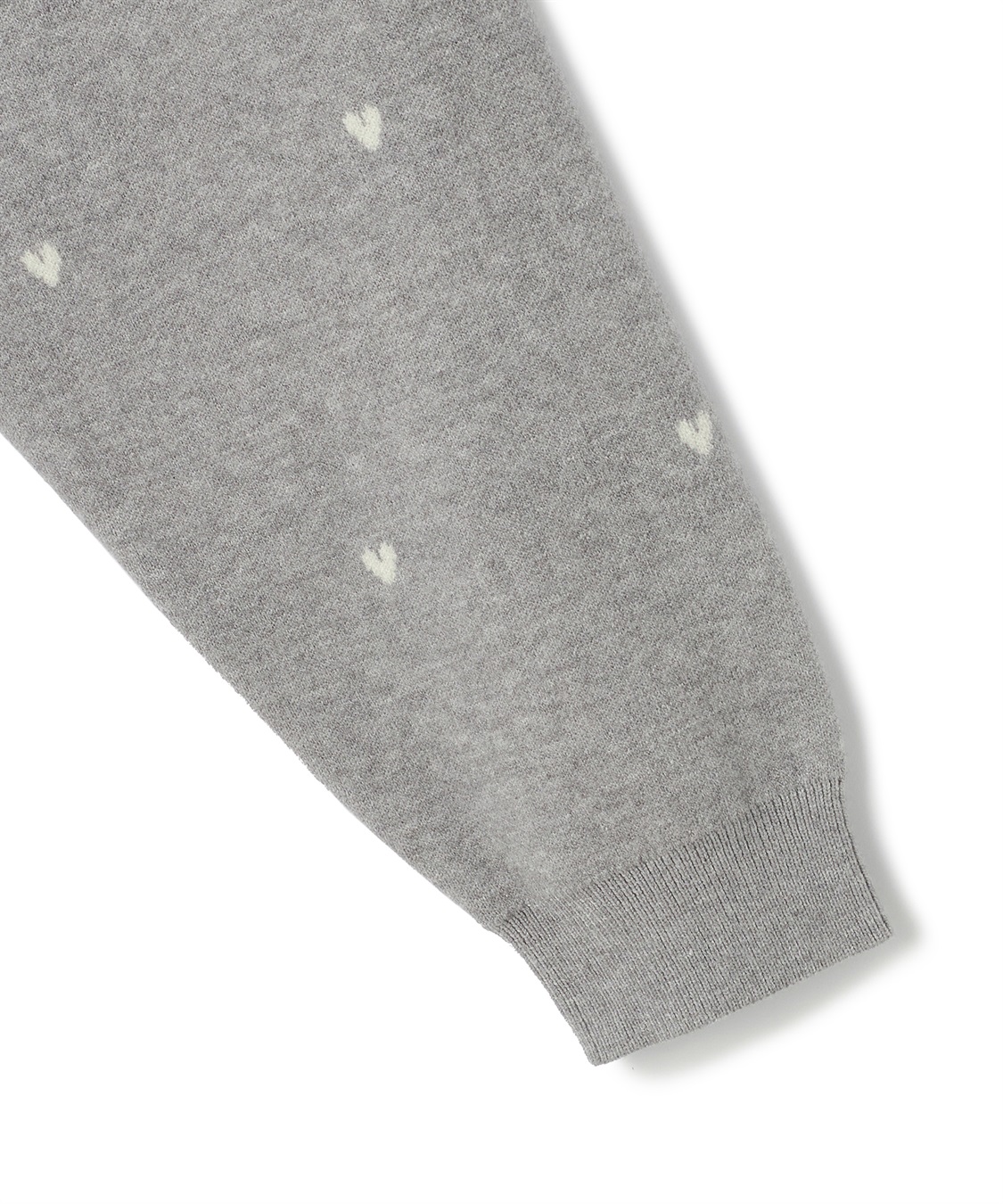 anyfee 【anyfee/大きいサイズ】Wフェイスハート柄ジャガードラグランニット_sub_27