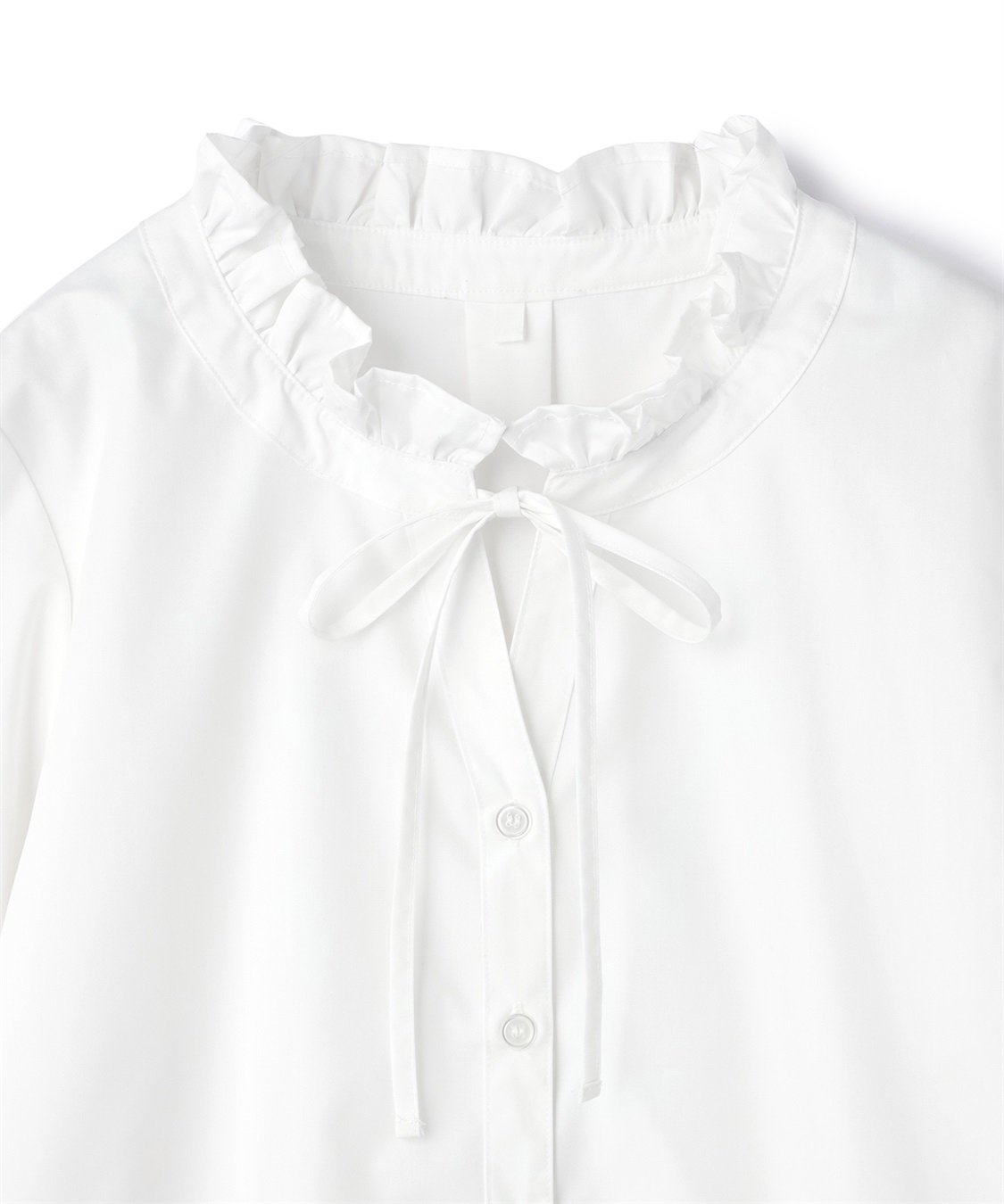 Life Style by cross marche 【anyfee/大きいサイズ】袖口レースフリル襟シャツ/ブラウス_sub_26