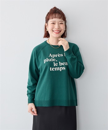 anyfee 【anyfee/大きいサイズ】ロゴ刺繍ニットロンT_subthumb_18