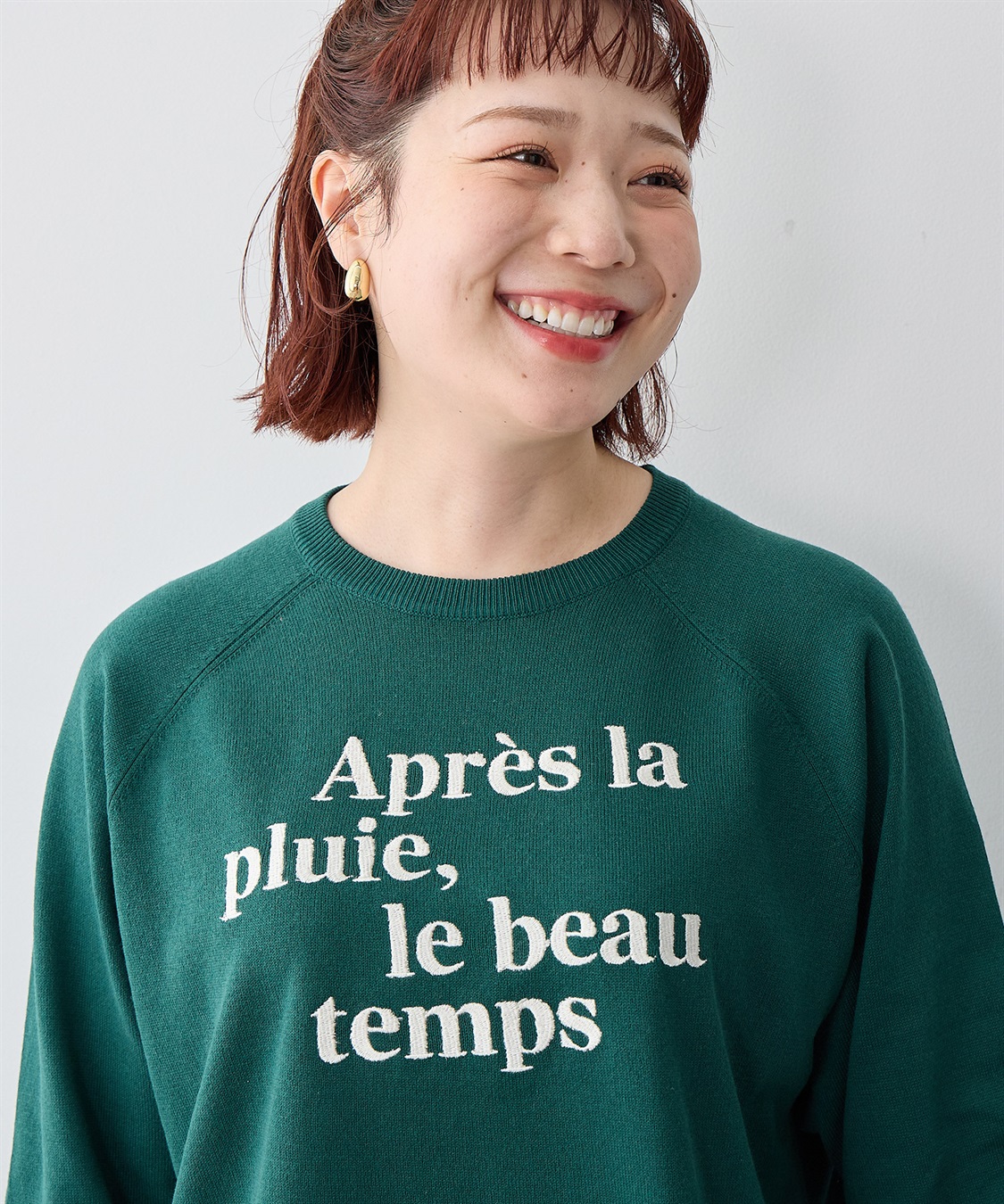 anyfee 【anyfee/大きいサイズ】ロゴ刺繍ニットロンT_sub_19