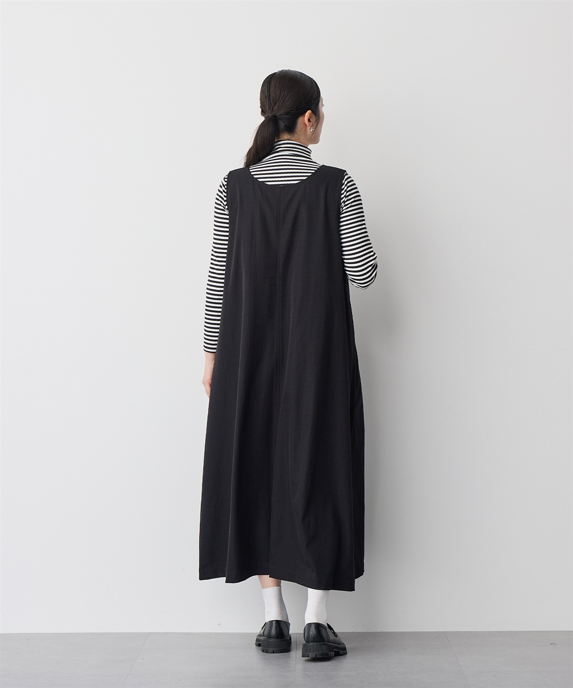 anyfee 【anyfee/プラスサイズ】Aライン撥水ジャンスカ_sub_9