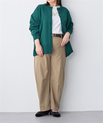Life Style by cross marche 【anyfee/プラスサイズ】撥水サラチノカーブパンツ/バレルパンツ_subthumb_9