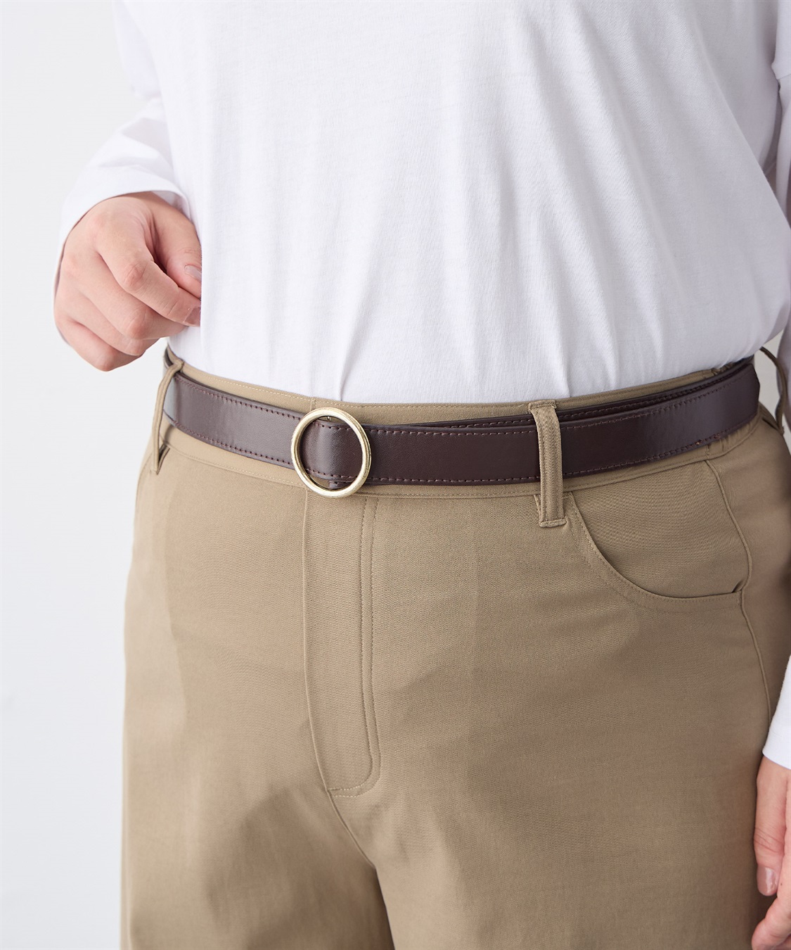 Life Style by cross marche 【anyfee/プラスサイズ】撥水サラチノカーブパンツ/バレルパンツ_sub_16