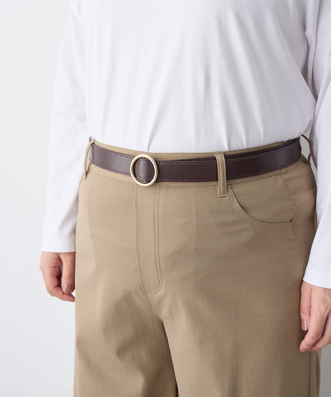 Life Style by cross marche 【anyfee/プラスサイズ】撥水サラチノカーブパンツ/バレルパンツ_sub_17