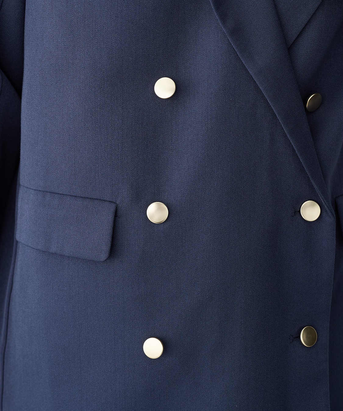 anyfee 【anyfee/プラスサイズ】金釦ダブルブレストジャケット_sub_6