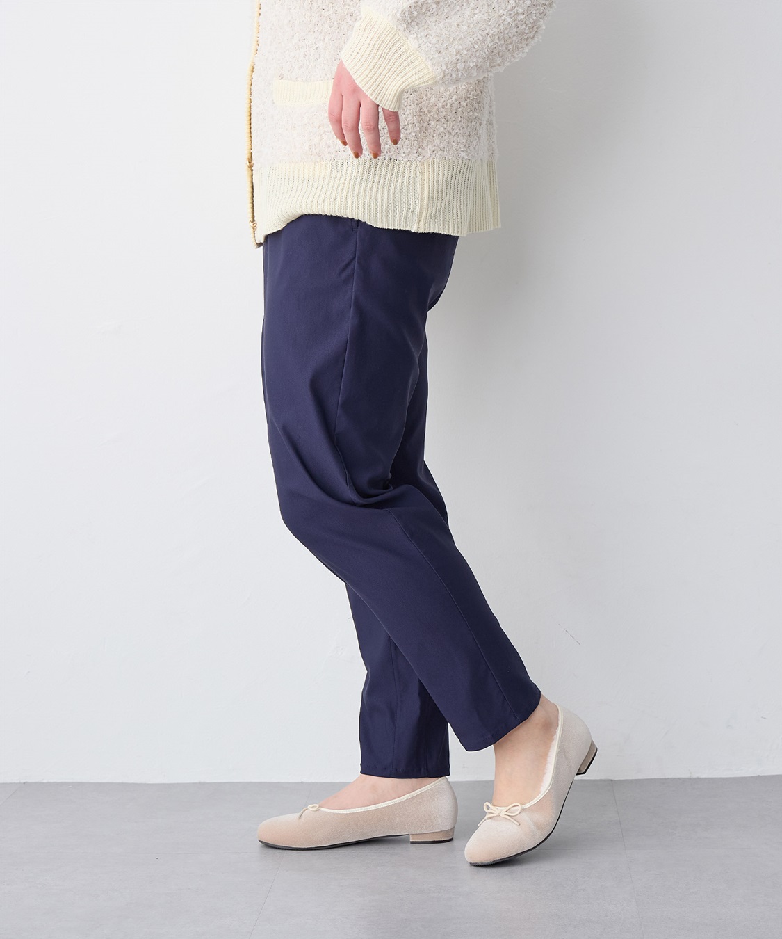 anyfee 【anyfee/プラスサイズ】GOODテーパードパンツ_sub_7