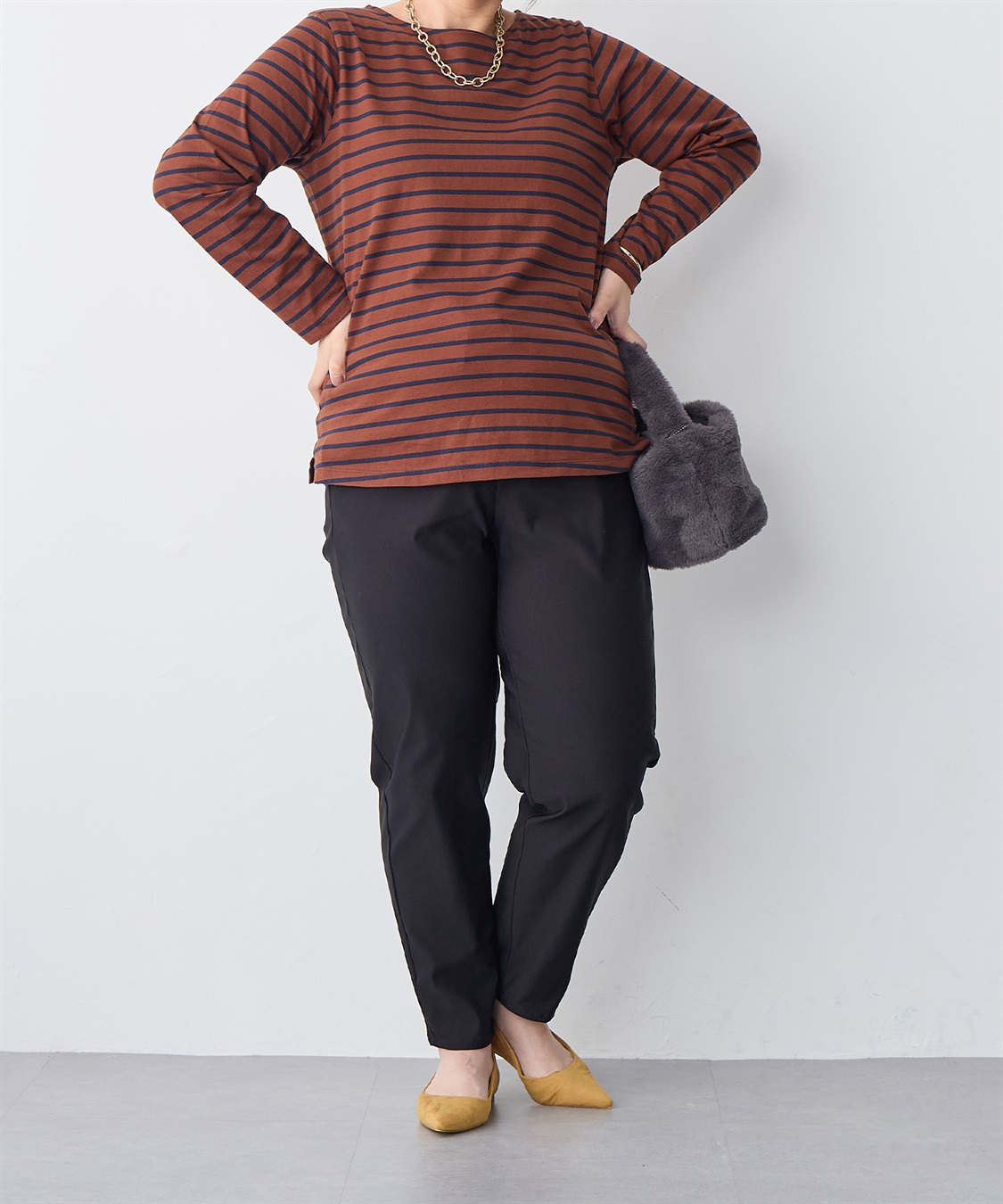 anyfee 【anyfee/プラスサイズ】GOODテーパードパンツ_sub_18