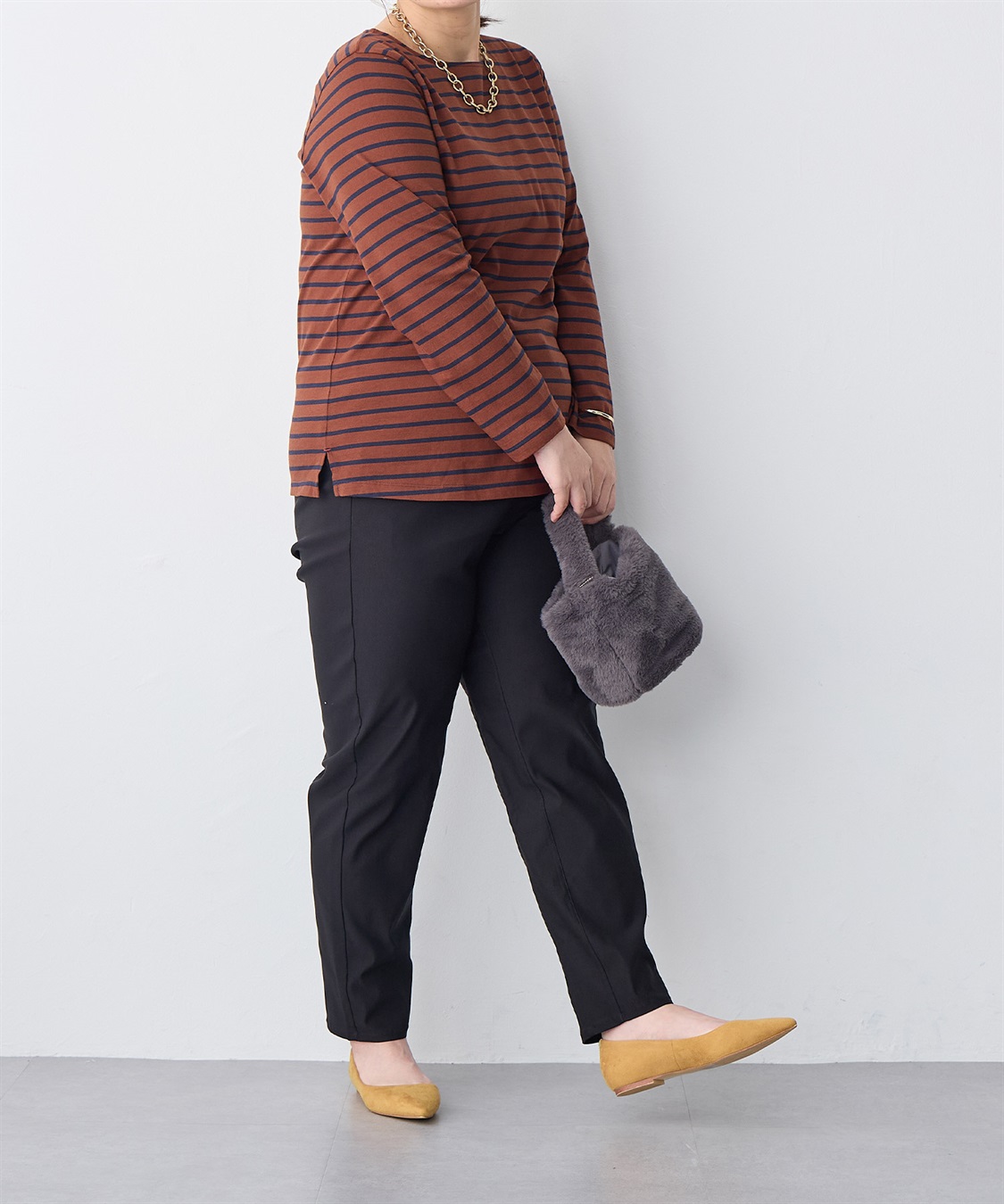 anyfee 【anyfee/プラスサイズ】GOODテーパードパンツ_sub_19