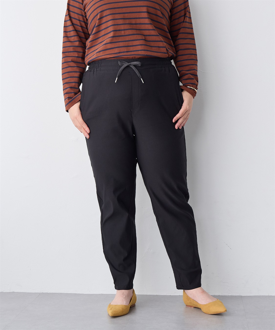 anyfee 【anyfee/プラスサイズ】GOODテーパードパンツ_sub_20