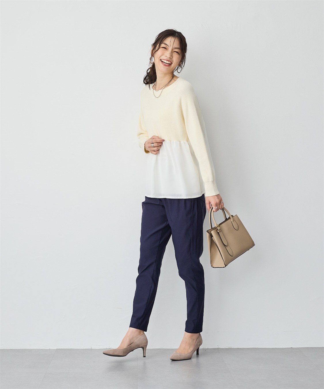 Life Style by cross marche 【anyfee/プラスサイズ】GOODレギンスパンツ_sub_5