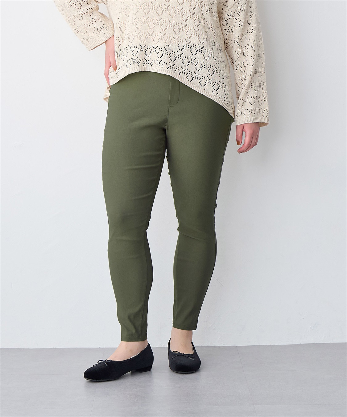 Life Style by cross marche 【anyfee/プラスサイズ】GOODレギンスパンツ_sub_7