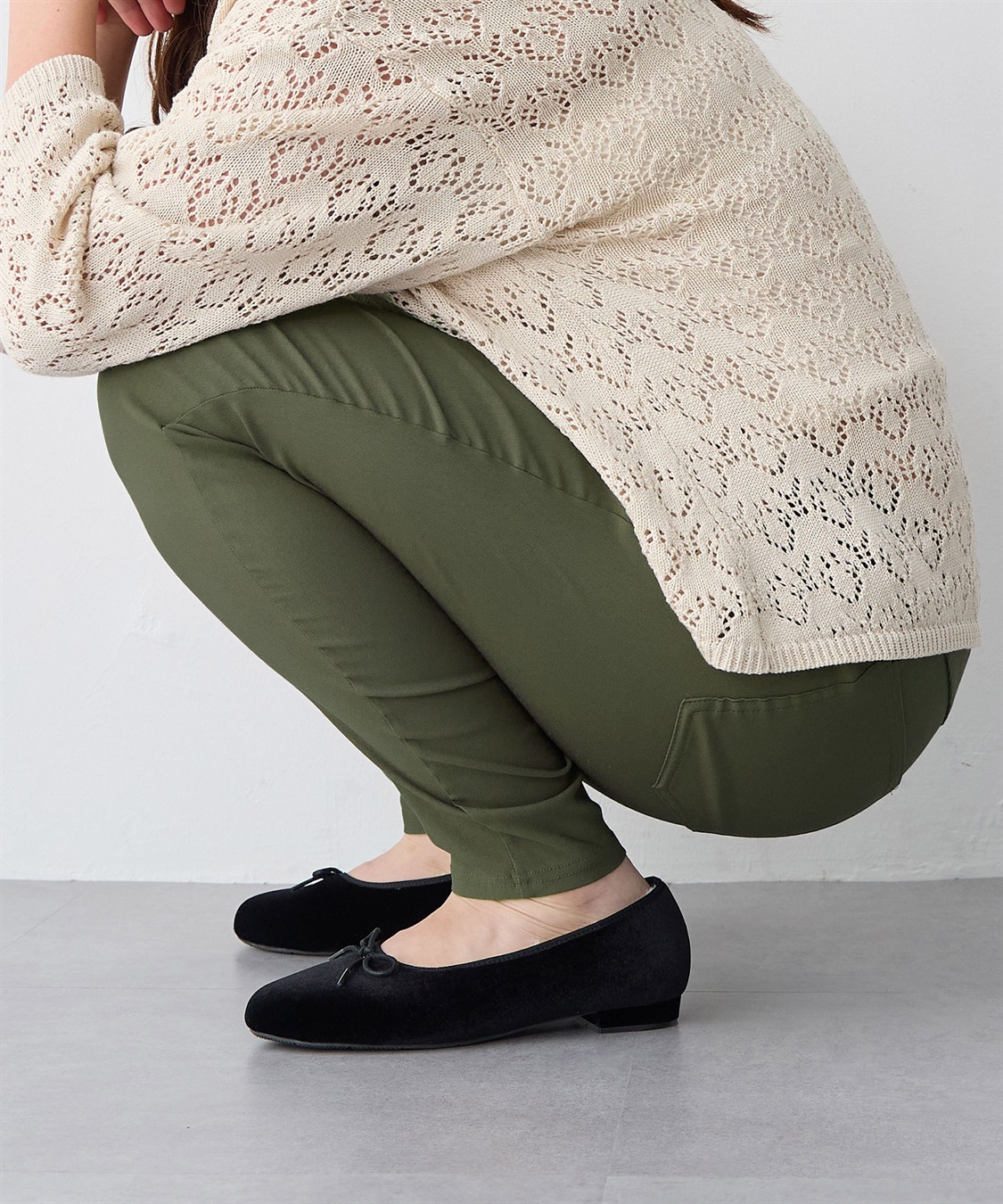 Life Style by cross marche 【anyfee/プラスサイズ】GOODレギンスパンツ_sub_12