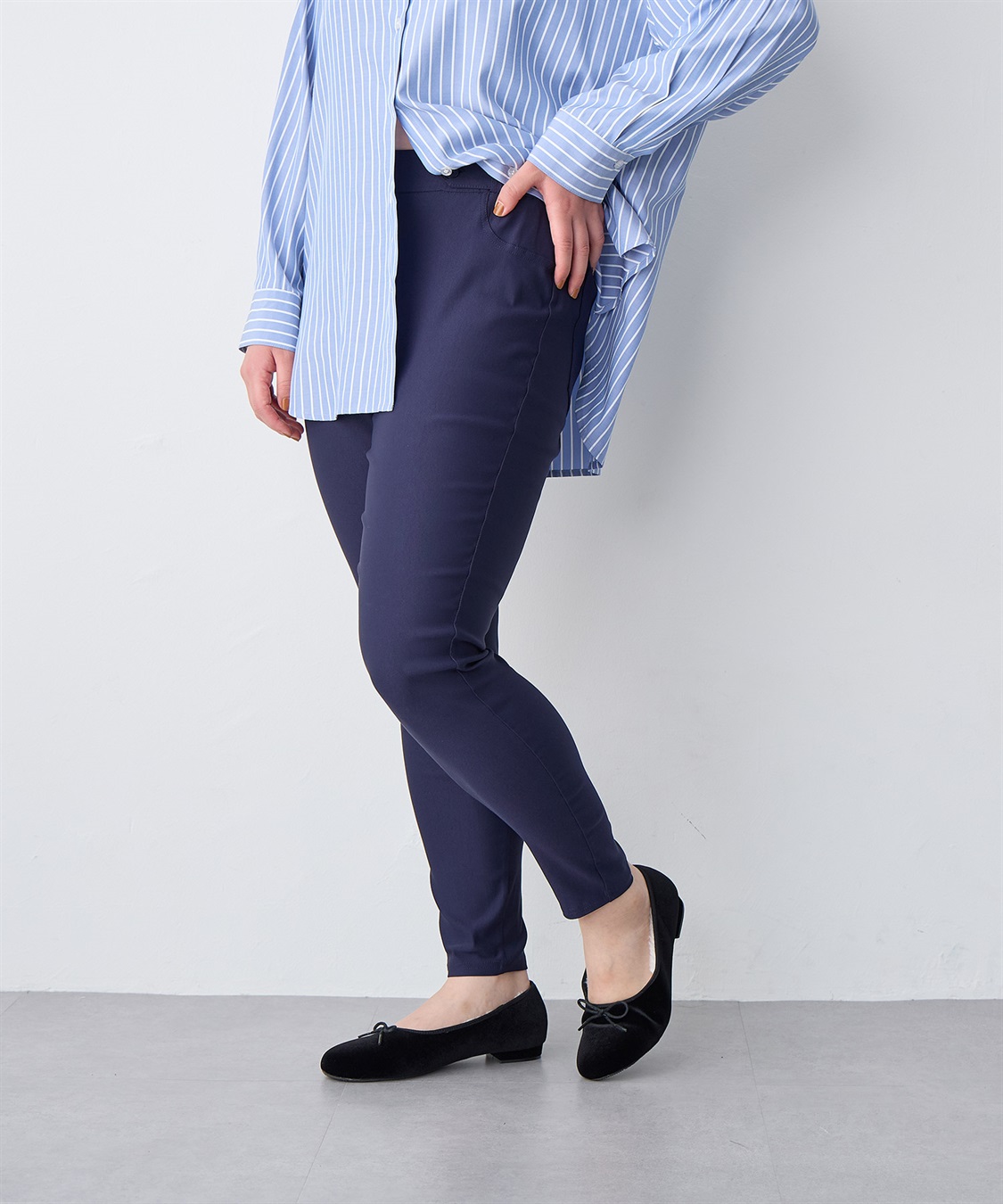 Life Style by cross marche 【anyfee/プラスサイズ】GOODレギンスパンツ_sub_13