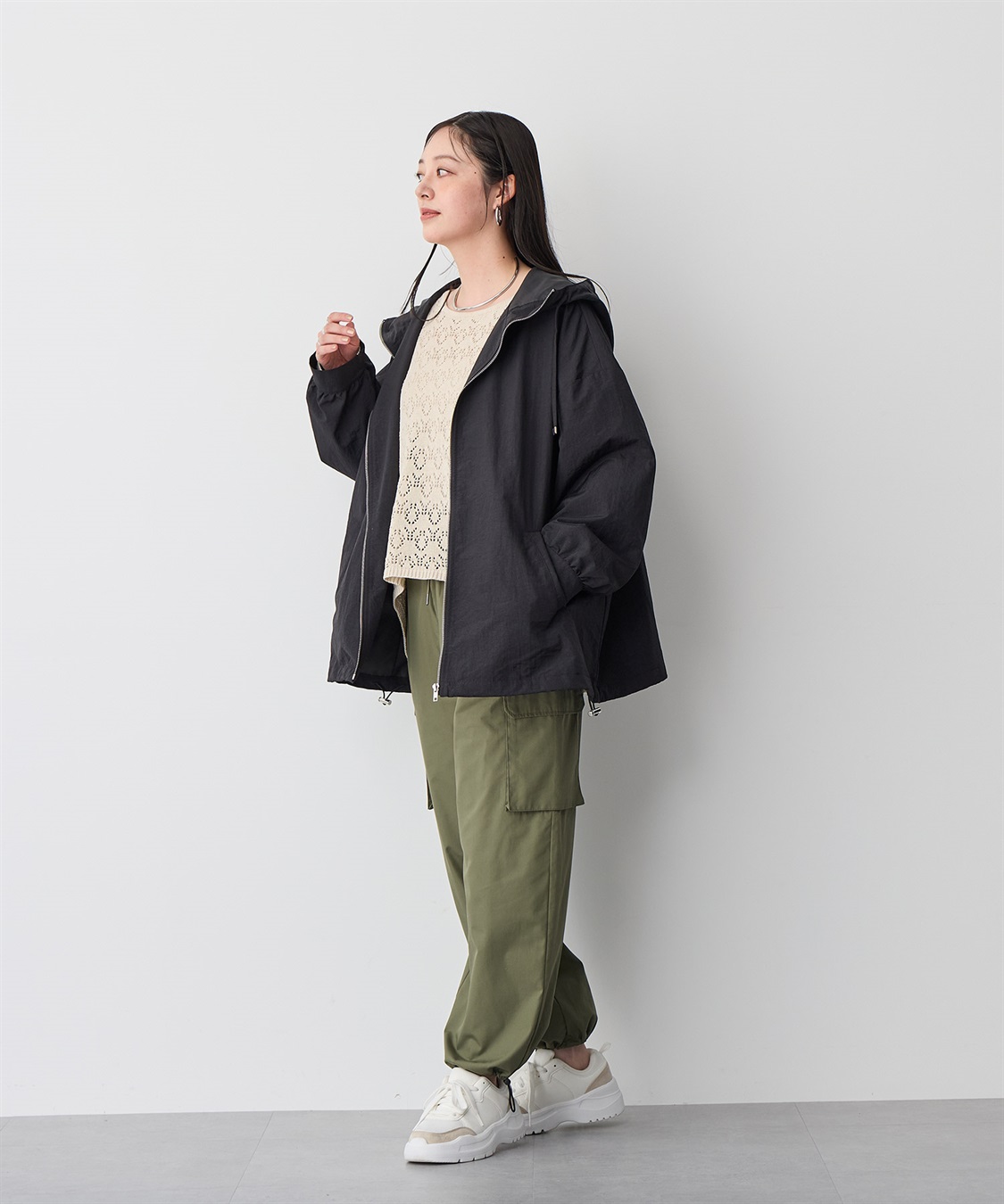 anyfee 【anyfee/プラスサイズ】マウンテンパーカー_sub_2