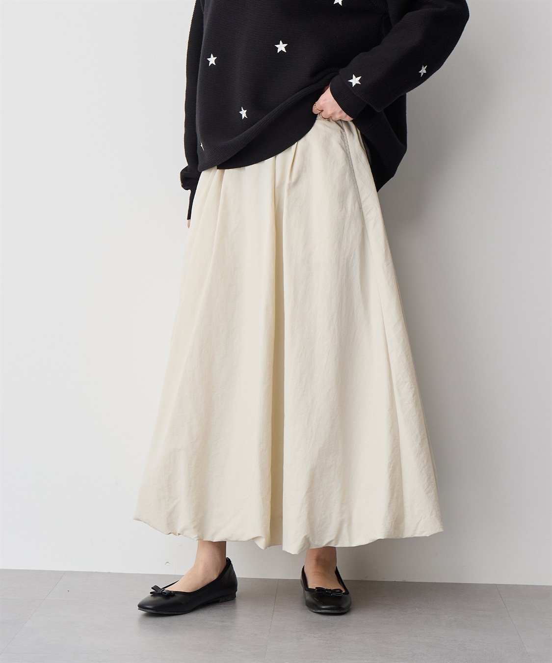 anyfee 【anyfee/プラスサイズ】撥水バルーンスカート_sub_15