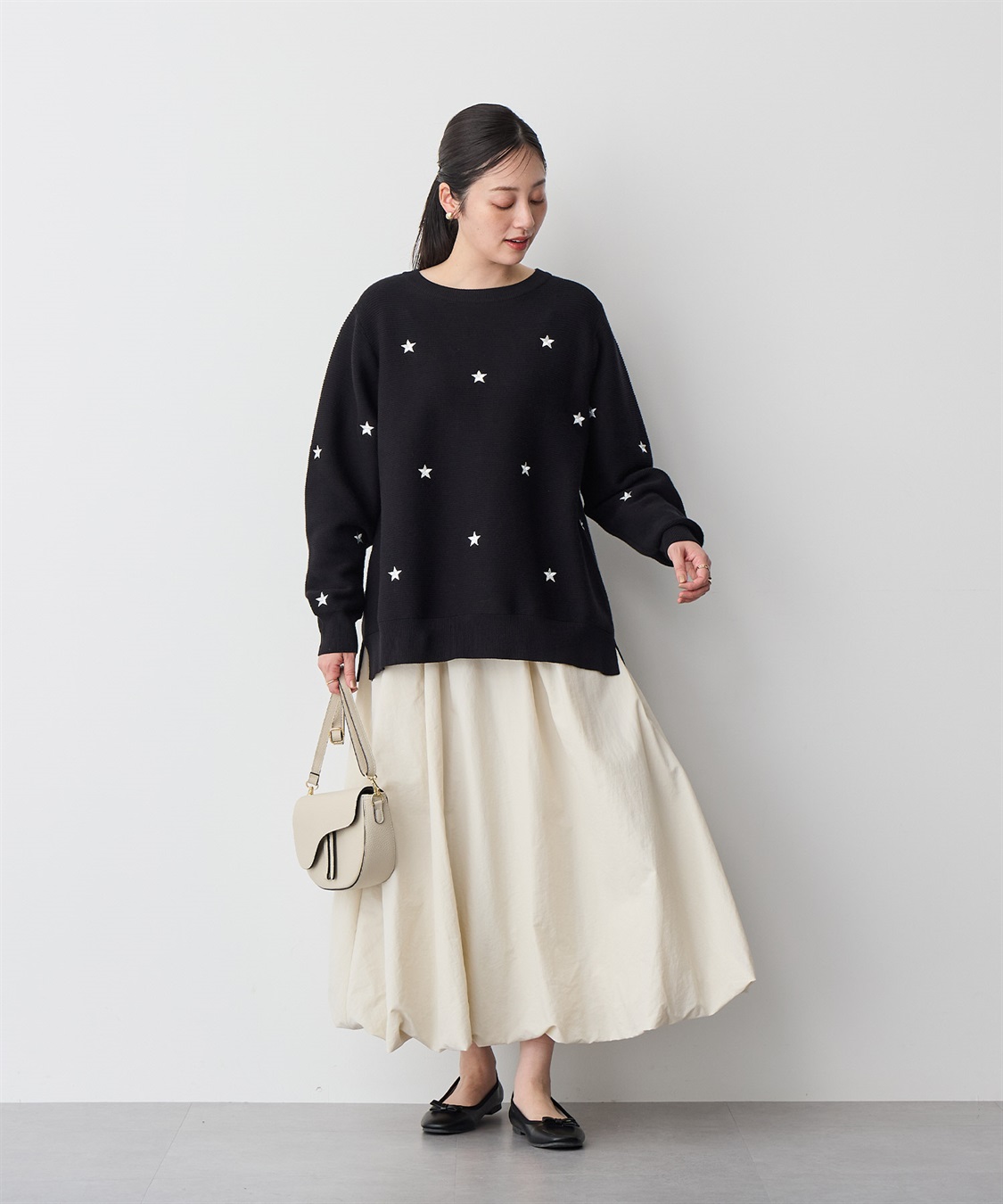 anyfee 【anyfee/プラスサイズ】撥水バルーンスカート_sub_16