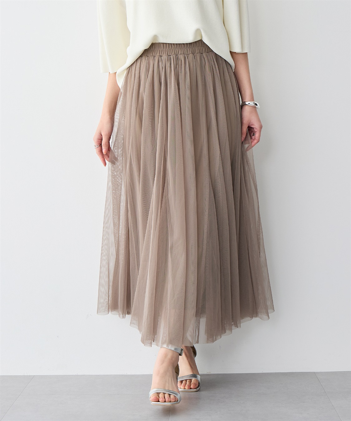 anyfee 【anyfee/大きいサイズ】チュールスカート《低身長サイズ有》◆新色追加◆_sub_11