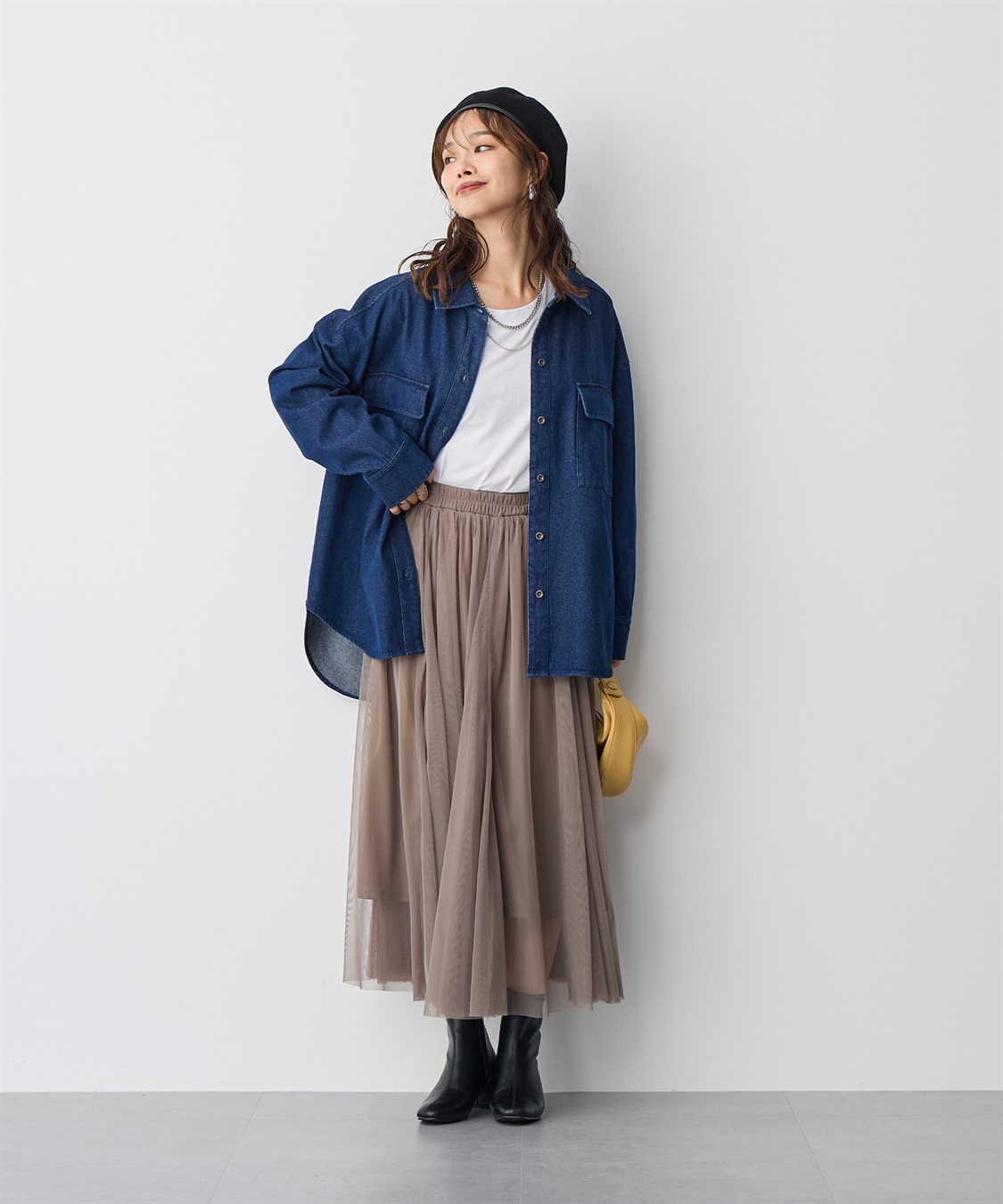 anyfee 【anyfee/大きいサイズ】チュールスカート《低身長サイズ有》◆新色追加◆_sub_13