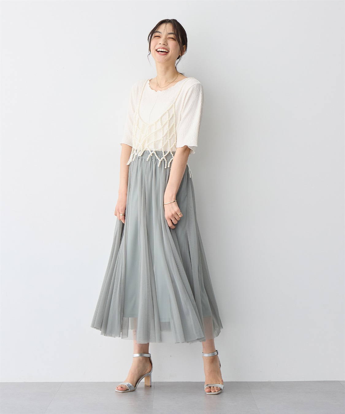 anyfee 【anyfee/大きいサイズ】チュールスカート《低身長サイズ有》◆新色追加◆_sub_14