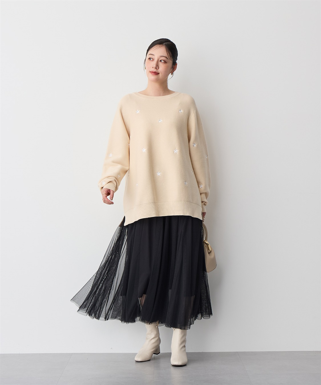 anyfee 【anyfee/大きいサイズ】チュールスカート《低身長サイズ有》◆新色追加◆_sub_16