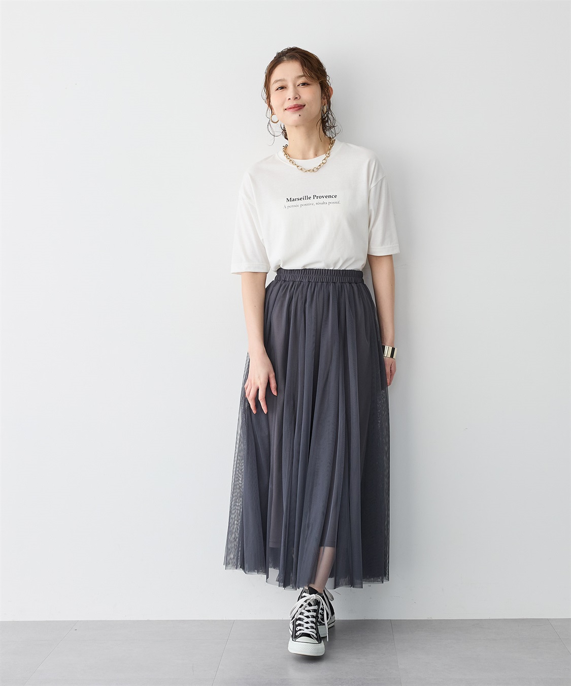 anyfee 【anyfee/大きいサイズ】チュールスカート《低身長サイズ有》◆新色追加◆_sub_19