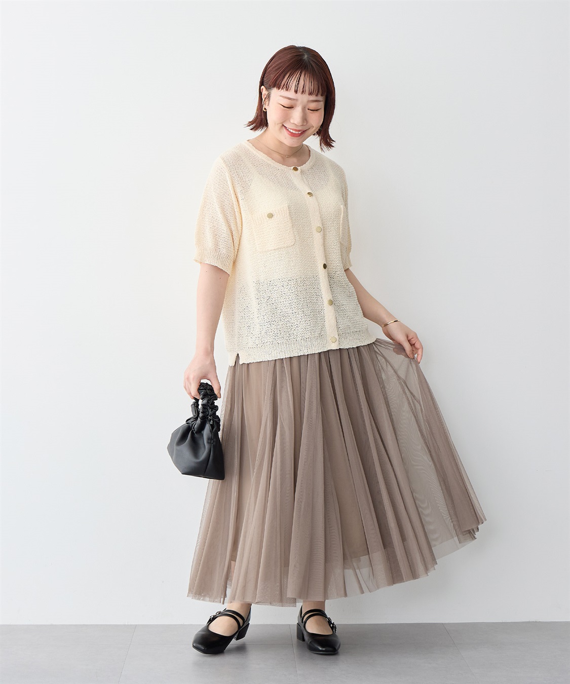 anyfee 【anyfee/大きいサイズ】チュールスカート《低身長サイズ有》◆新色追加◆_sub_21