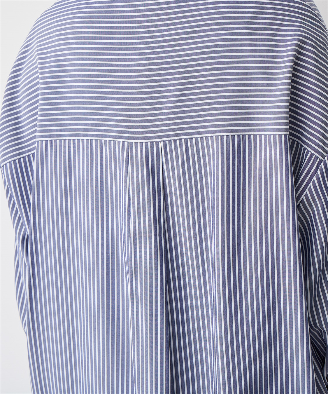 anyfee 【anyfee/プラスサイズ】バンドカラーストライプシャツ_sub_15