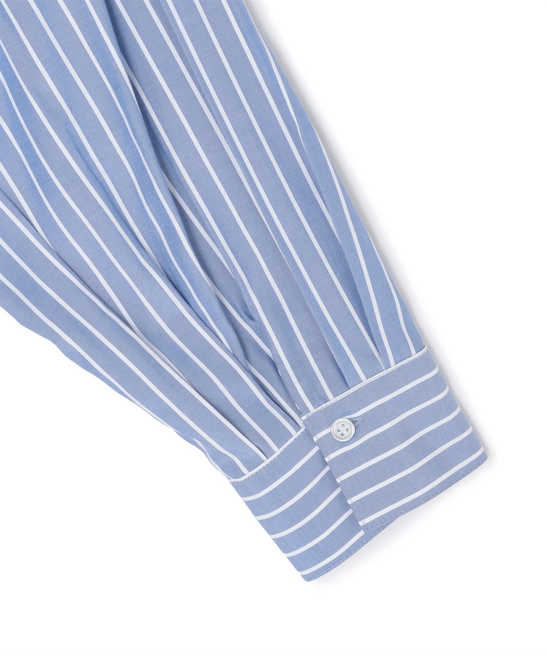 anyfee 【anyfee/プラスサイズ】バンドカラーストライプシャツ_sub_25