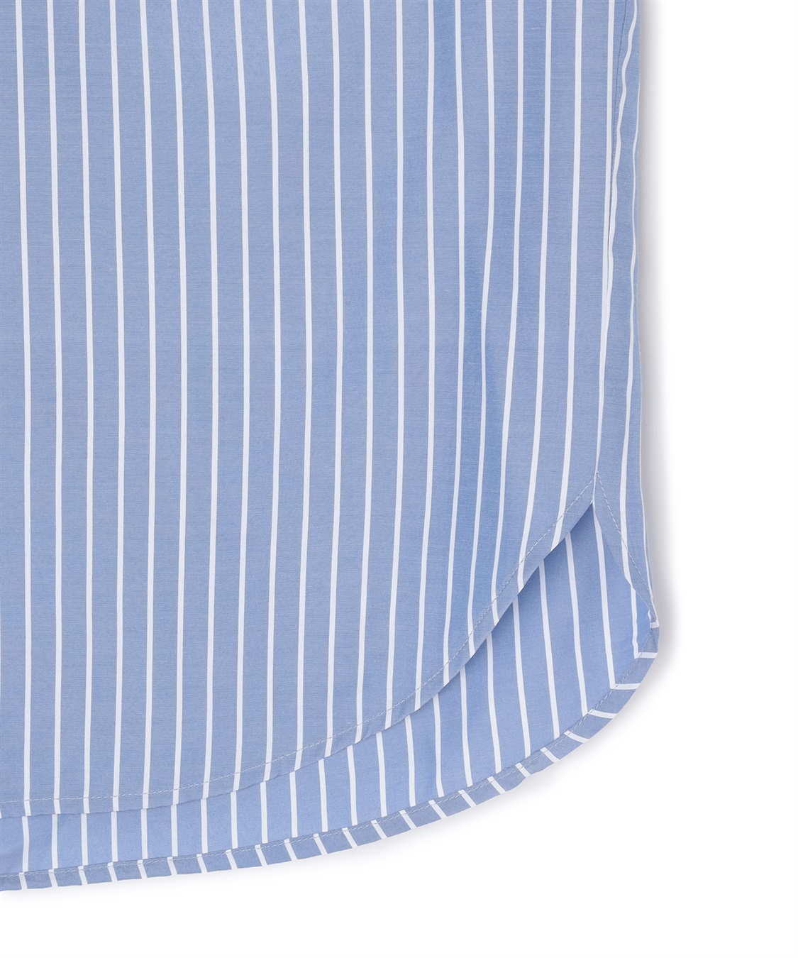 anyfee 【anyfee/プラスサイズ】バンドカラーストライプシャツ_sub_26