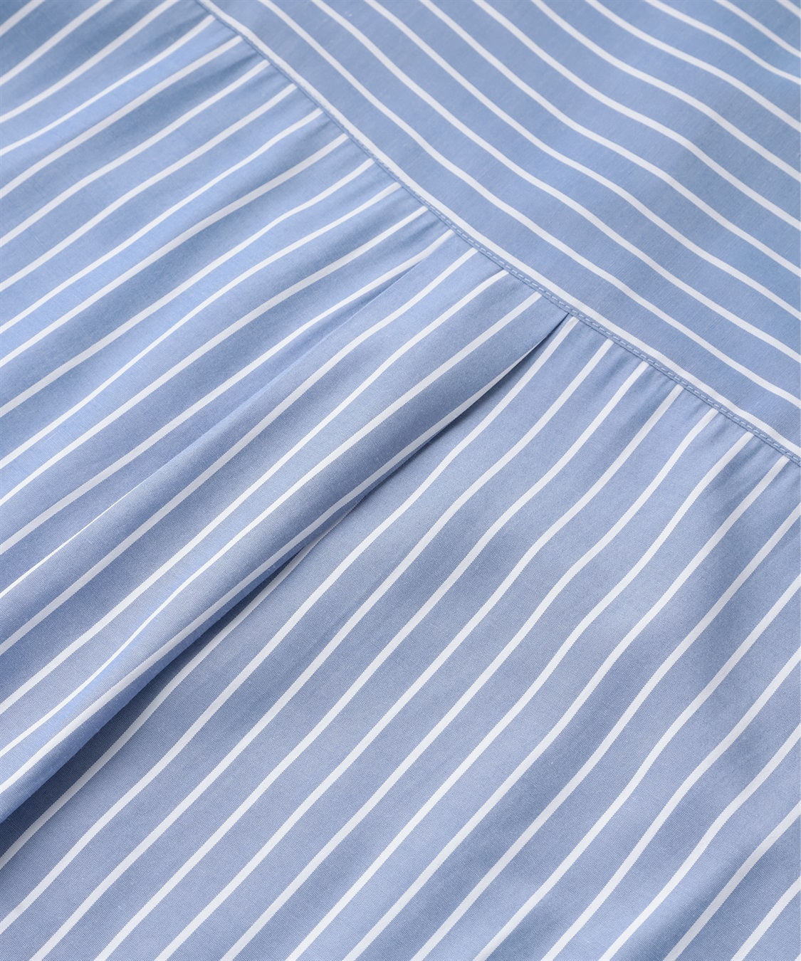 anyfee 【anyfee/プラスサイズ】バンドカラーストライプシャツ_sub_27