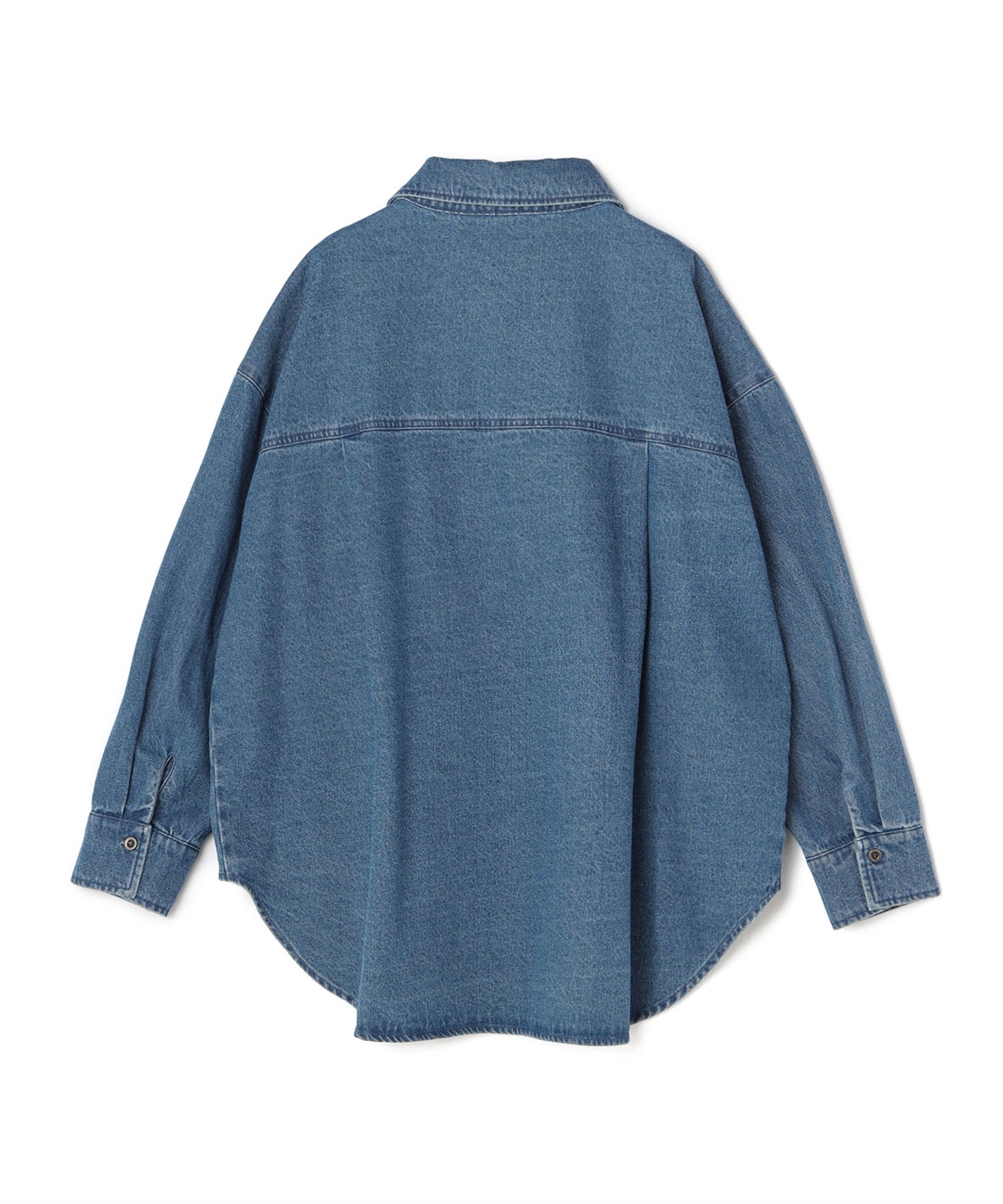 anyfee 【anyfee/プラスサイズ】BIGポケットデニムシャツ_sub_24