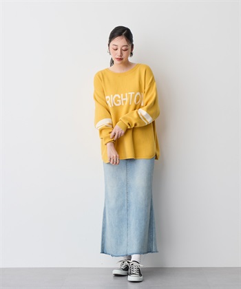 Life Style by cross marche 【anyfee/プラスサイズ】ジャガードロゴニットプルオーバー_subthumb_9