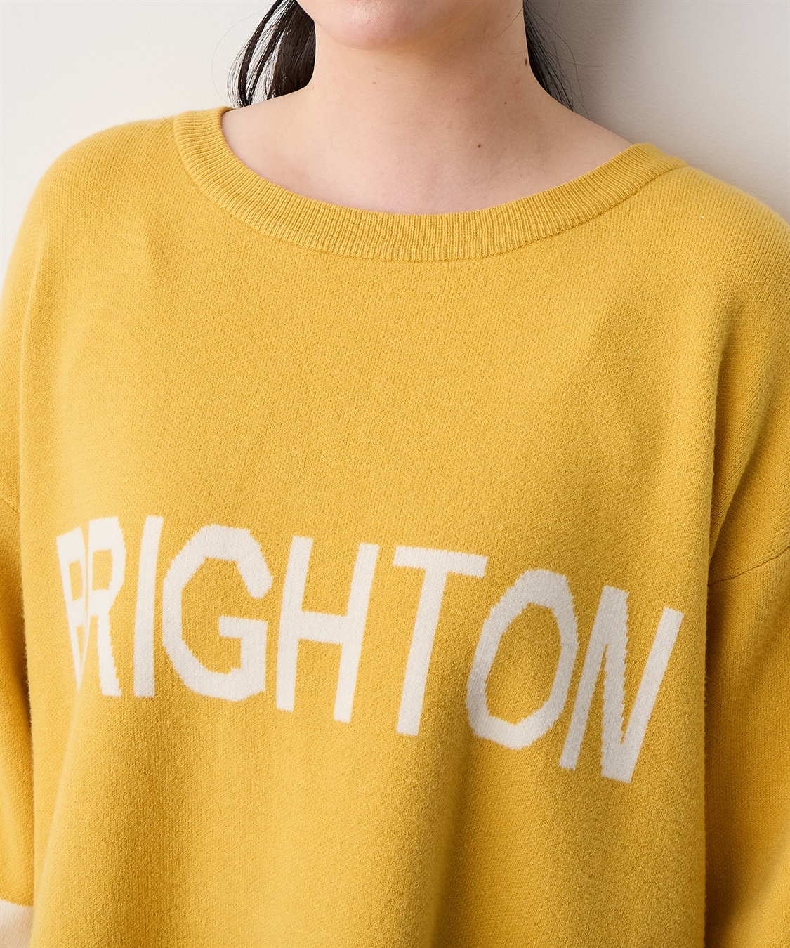 Life Style by cross marche 【anyfee/プラスサイズ】ジャガードロゴニットプルオーバー_sub_12