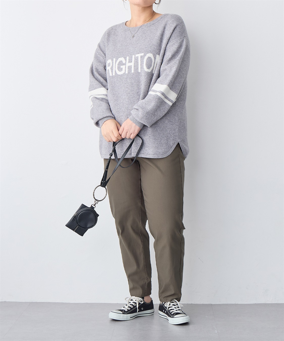 Life Style by cross marche 【anyfee/プラスサイズ】ジャガードロゴニットプルオーバー_sub_22