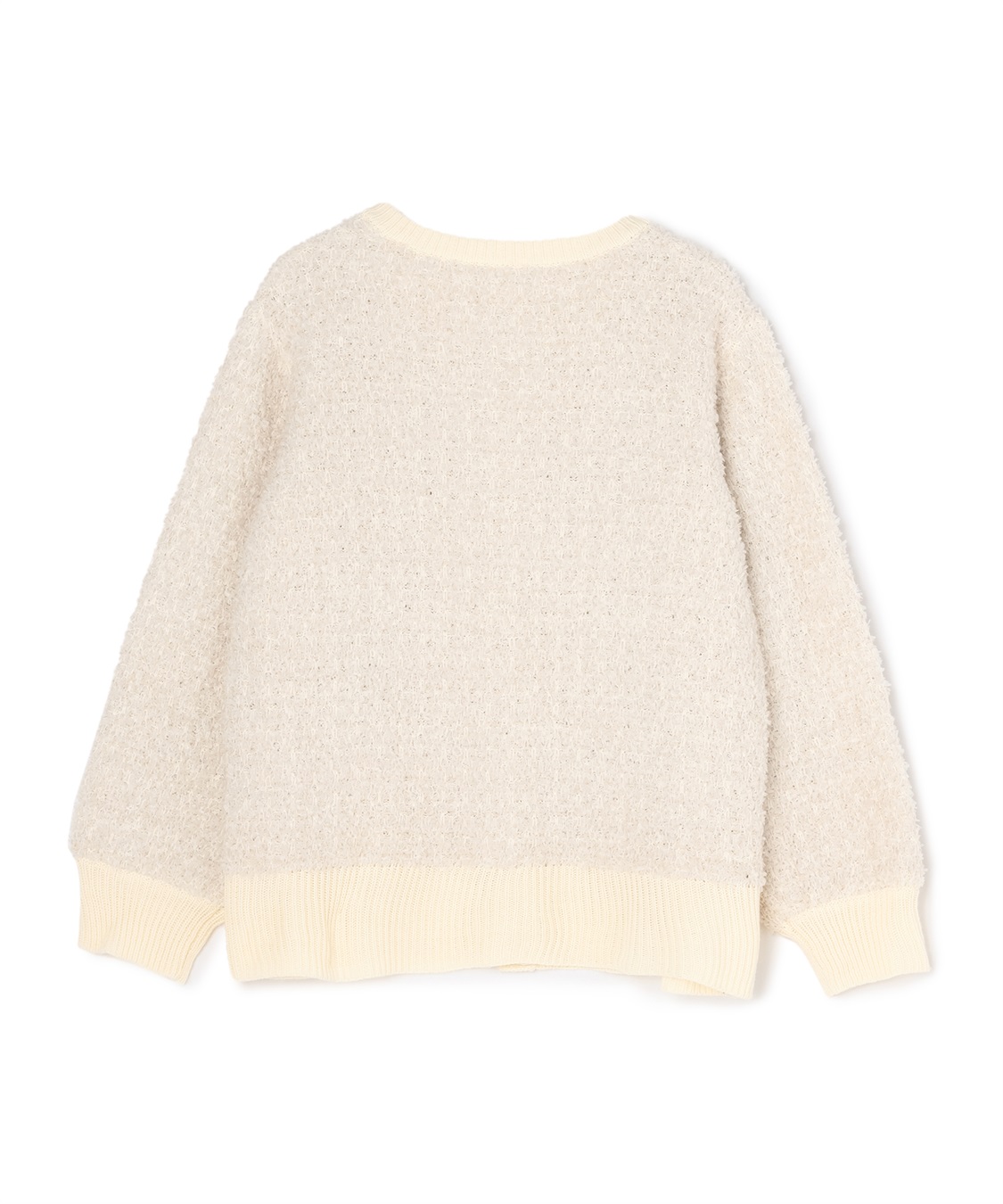 Life Style by cross marche 【anyfee/プラスサイズ】リボンヤーンニットカーディガン_sub_22