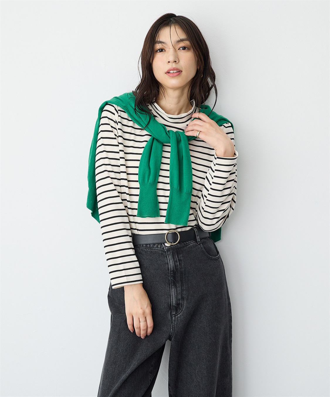 anyfee 【anyfee/プラスサイズ】無段階レザー調シンプルベルト_sub_6