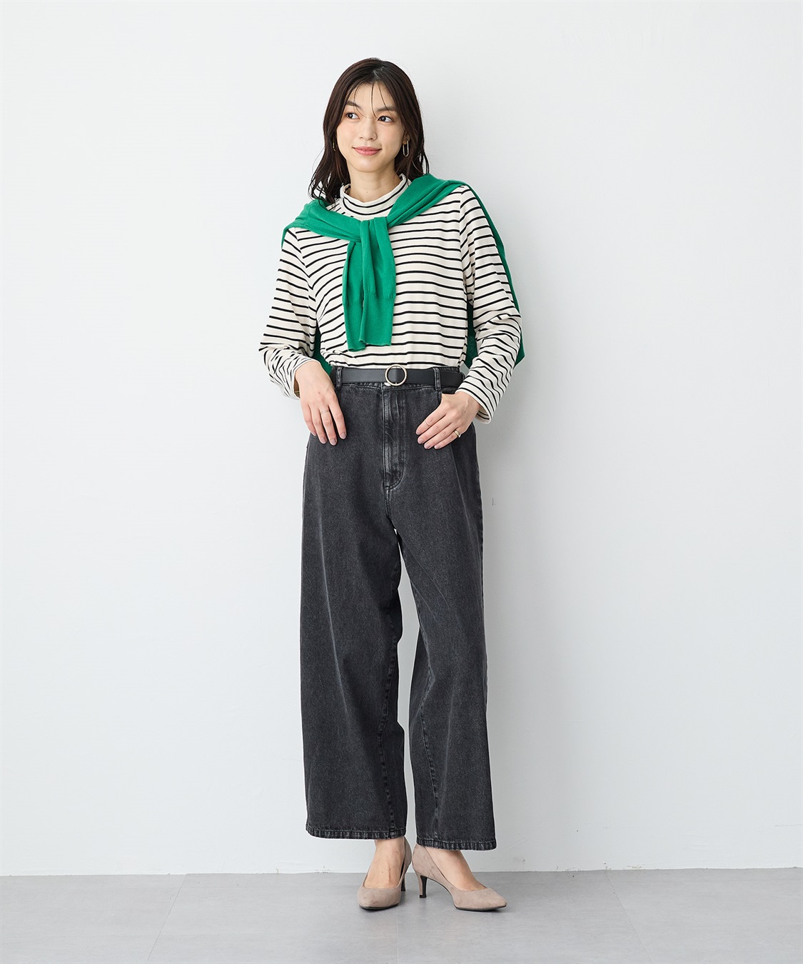 anyfee 【anyfee/プラスサイズ】無段階レザー調シンプルベルト_sub_8