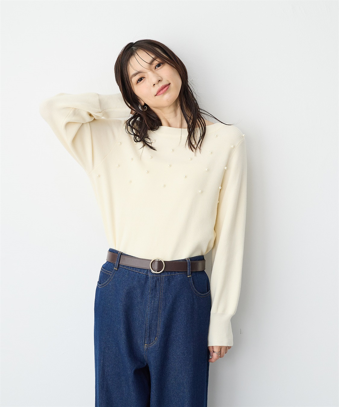 anyfee 【anyfee/プラスサイズ】無段階レザー調シンプルベルト_sub_11