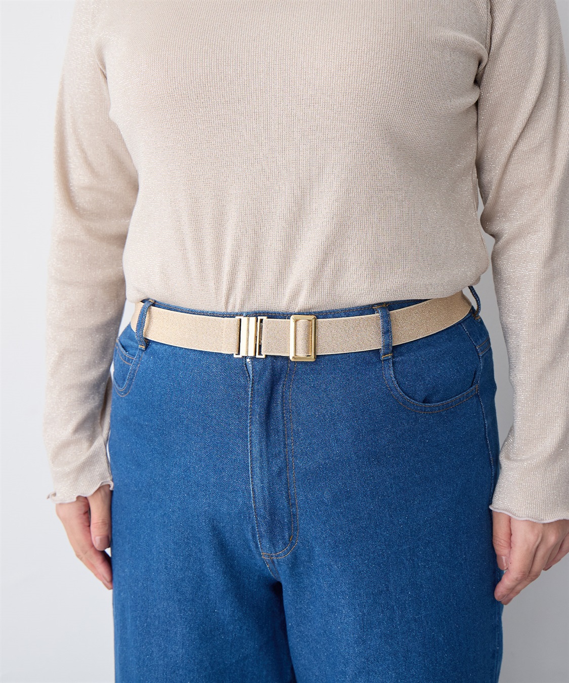 anyfee 【anyfee/プラスサイズ】無段階マルチWayゴムベルト_sub_6