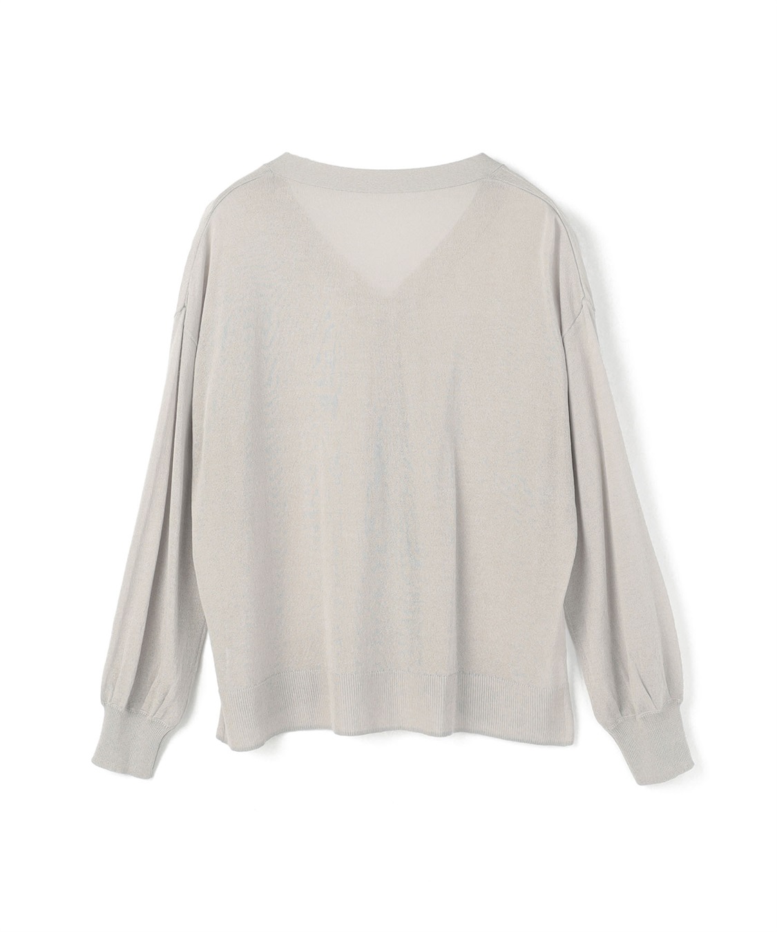 Life Style by cross marche 【anyfee/プラスサイズ】Vネックシアーニットカーディガン《接触冷感》_sub_25