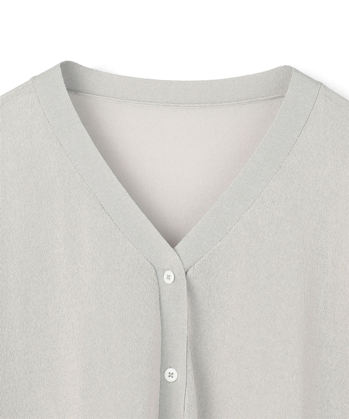 Life Style by cross marche 【anyfee/プラスサイズ】Vネックシアーニットカーディガン《接触冷感》_sub_26