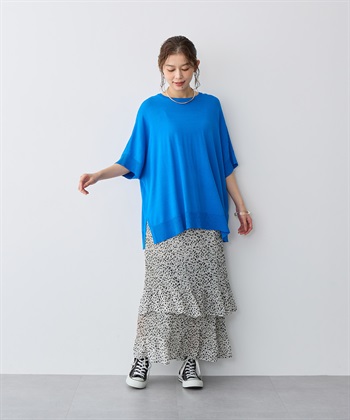 Life Style by cross marche 【anyfee/プラスサイズ】ドライタッチドルマンニット《接触冷感/マシンウォッシャブル》_subthumb_3