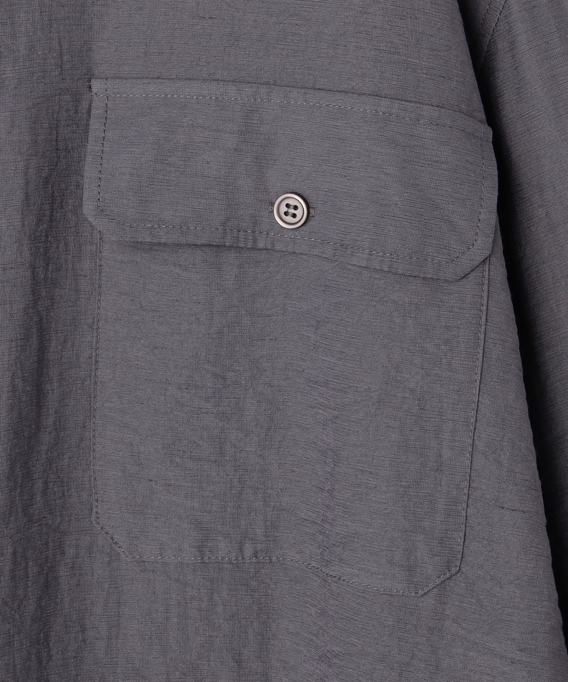 anyfee 【anyfee/プラスサイズ】リネン調ダブルポケットシャツ《接触冷感》■リネンライクシリーズ■_sub_28