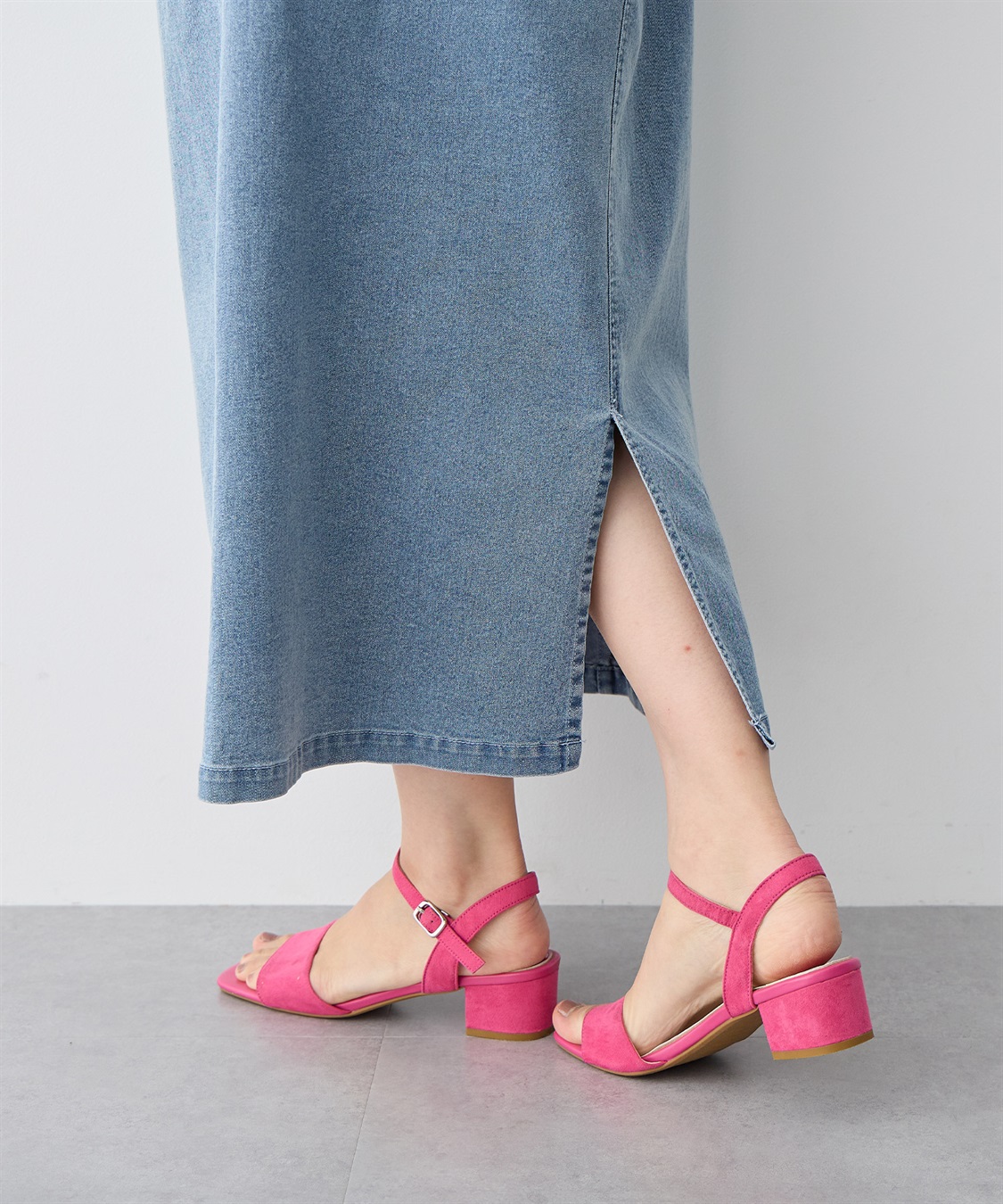 anyfee 【anyfee/プラスサイズ】デニムスカート_sub_11